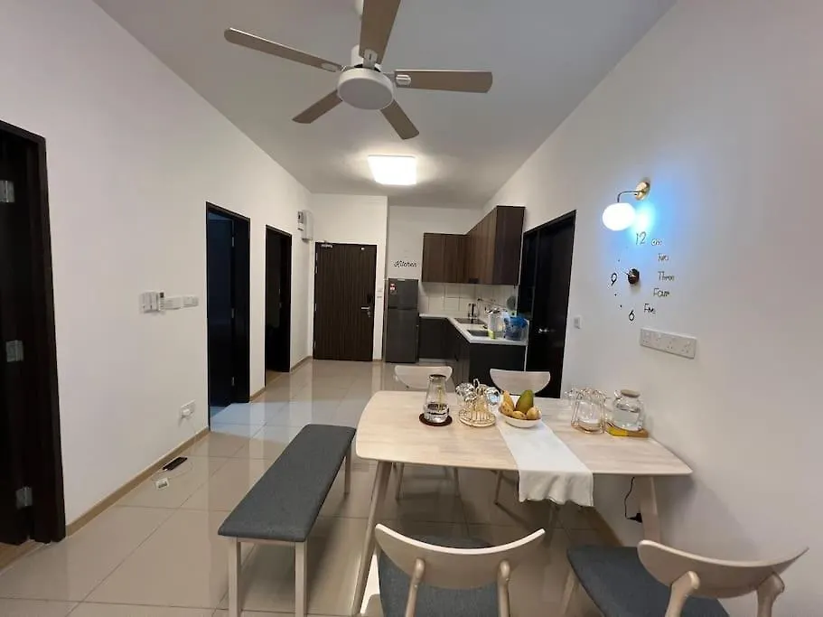 Apartment Bliss Cozy Home 3Rooms 6Pax 2Carpark 24H7D Easy Self Access Kuala Lumpur